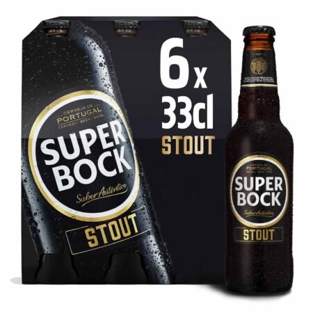 Cerveja Super Bock Stout Pack - Super Bock Stout Beer 6x33cl